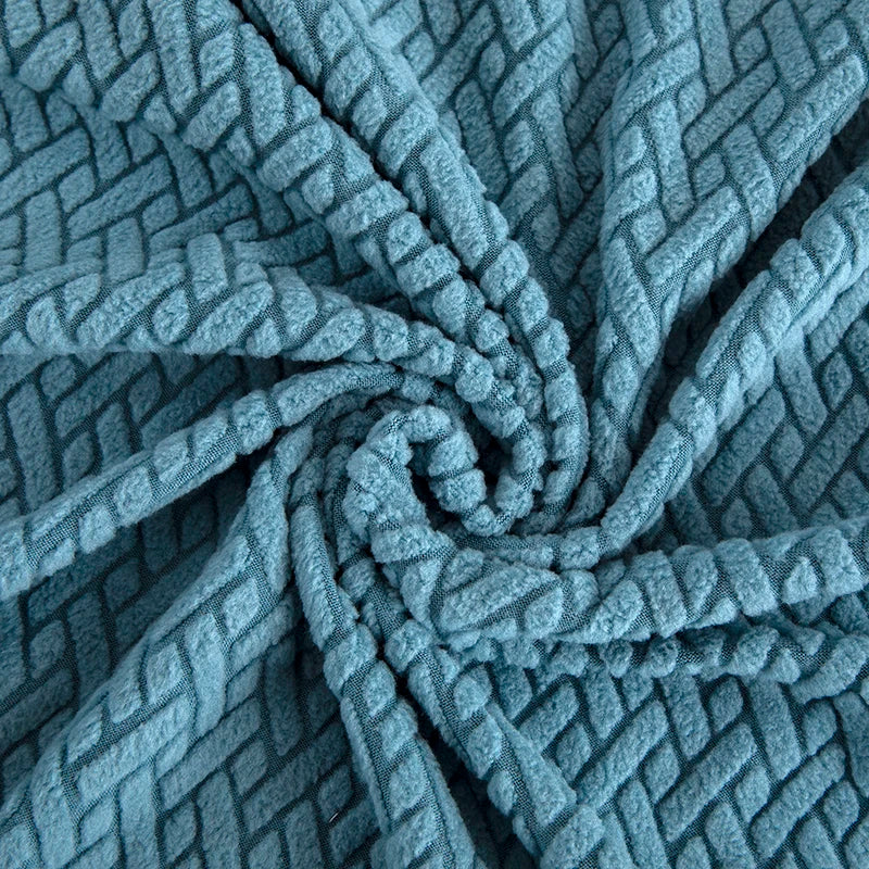 acquard Stretch Sofa Cover Protector (1–5 Seater & L-Shape) – Anti-Slip, Machine Washable