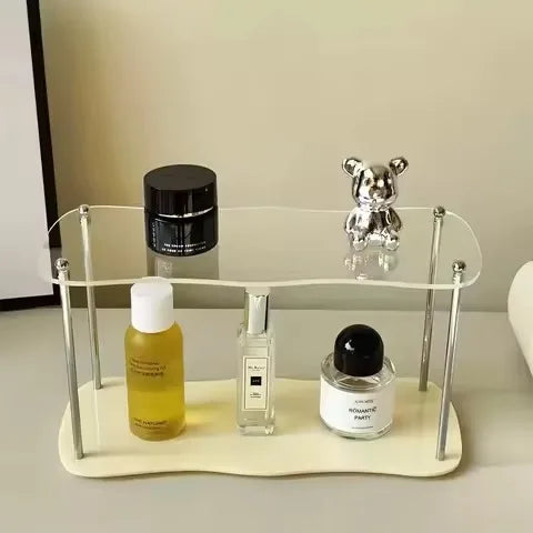 Acrylic 3-Layer Multi Storage Rack