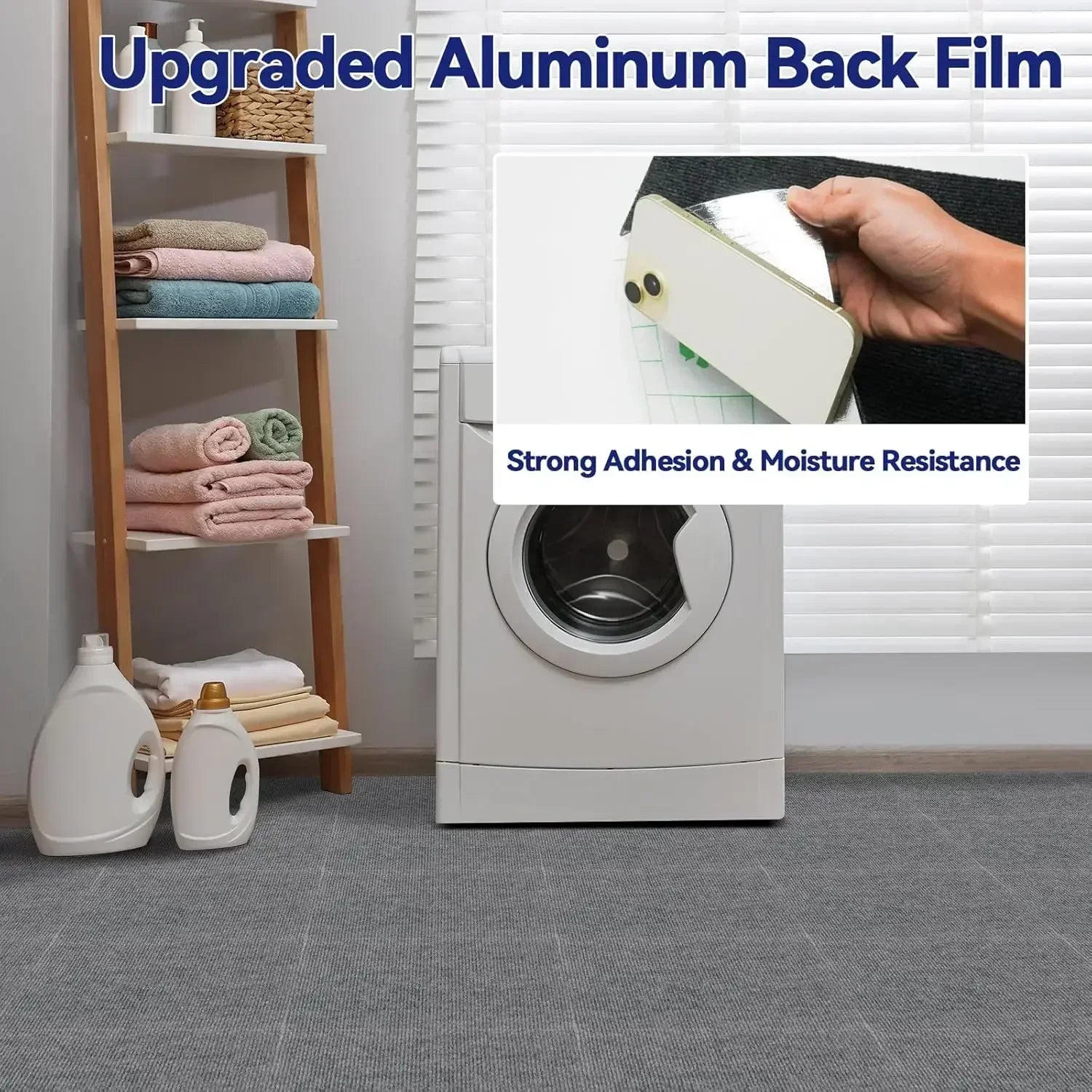 30x30cm Peel & Stick Carpet Tiles Non-Slip Self Adhesive Floor Mats (10–40 PCS)