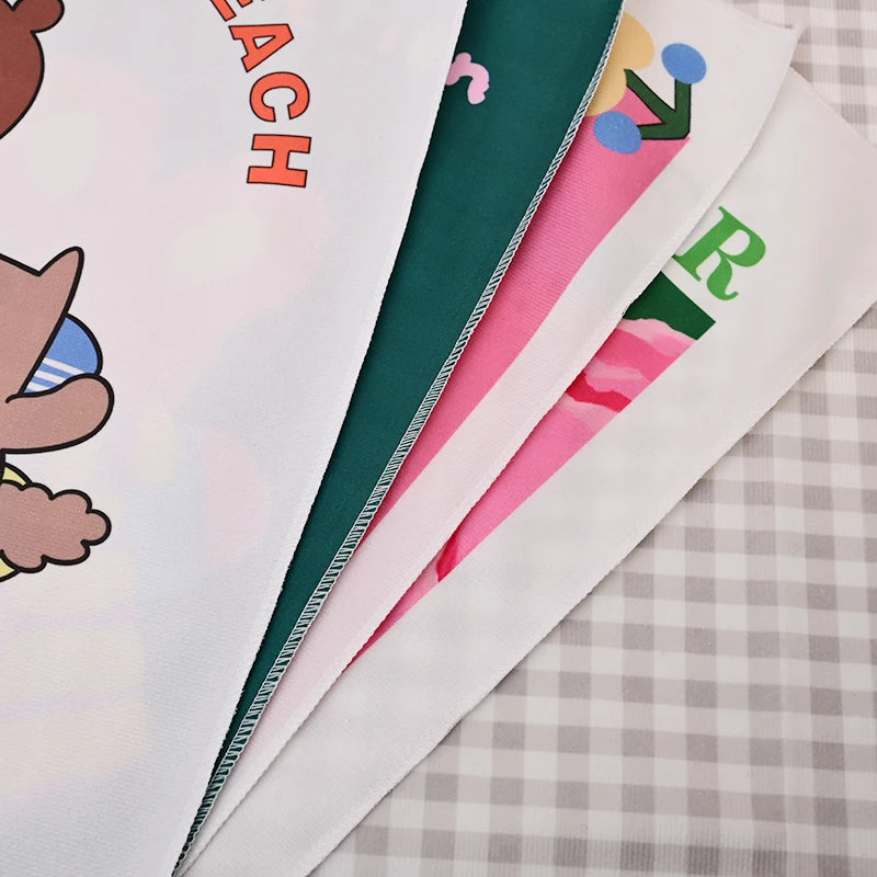 Christmas Wall Hanging Tapestry – Cute Cartoon Holiday Fabric Poster for Home Decoration