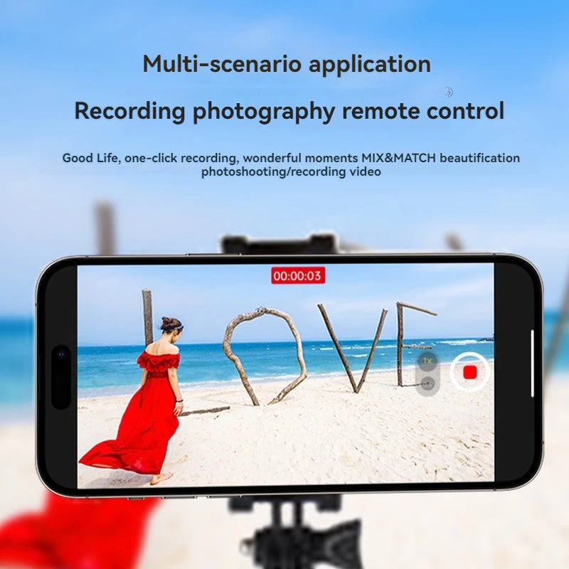 Bluetooth Page Turner Remote Control for Smartphone & E-Reader