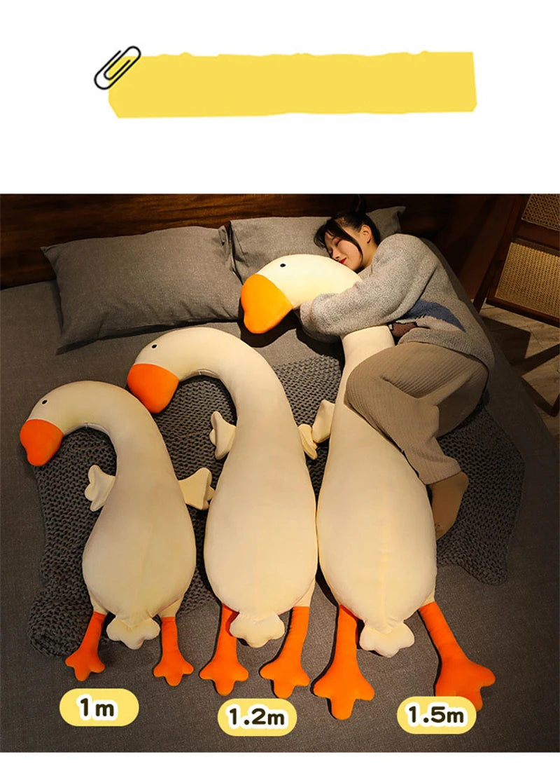Cute Soft Plush Animal Body Pillow — Giant Side Sleeping Hugging Pillow | 100/120/150cm | Free Shipping