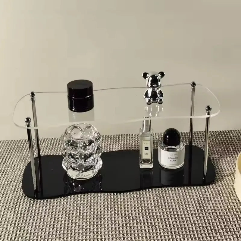 Acrylic 3-Layer Multi Storage Rack