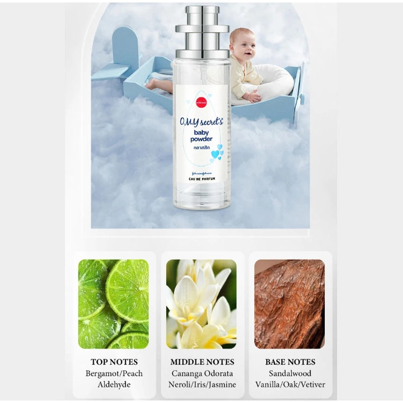 Baby Milk Powder Perfume 35ml – Soft Floral & Fruity Long-Lasting Women’s Fragrance