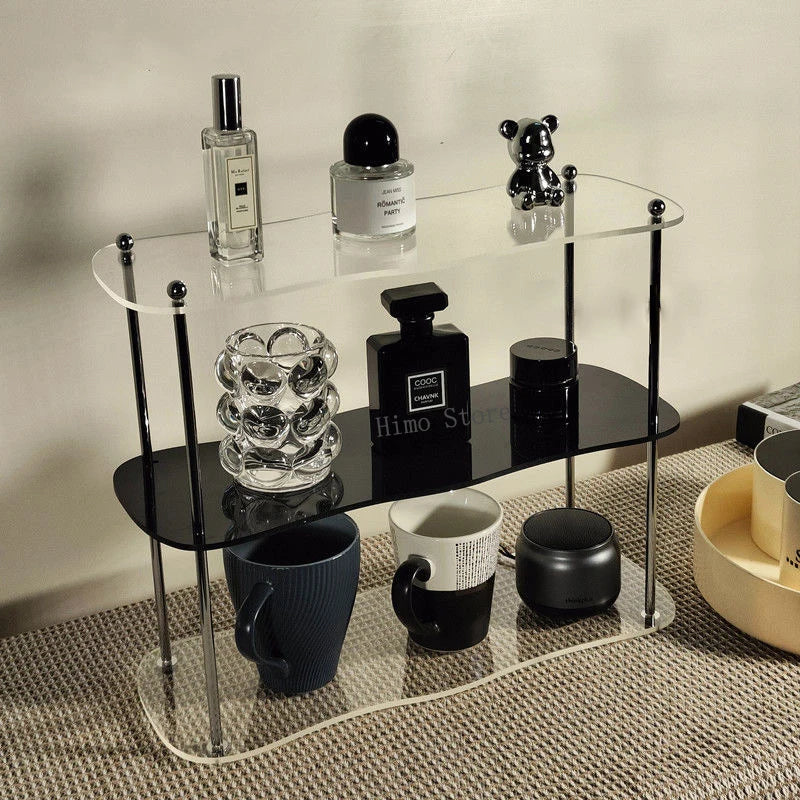 Acrylic 3-Layer Multi Storage Rack