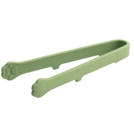 Creative Cat Paw Silicone Mini Food Tongs – Non-Slip Snack Ice Bread Serving Clip