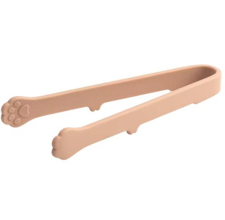 Creative Cat Paw Silicone Mini Food Tongs – Non-Slip Snack Ice Bread Serving Clip